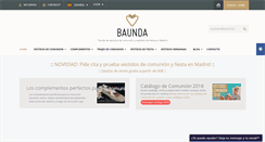 Desktop Screenshot of baunda.com